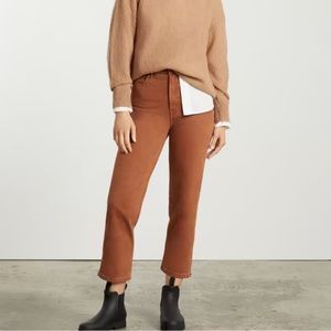 Everlane’s The Way-High Jeans in Achroma Rich Earth 25L
